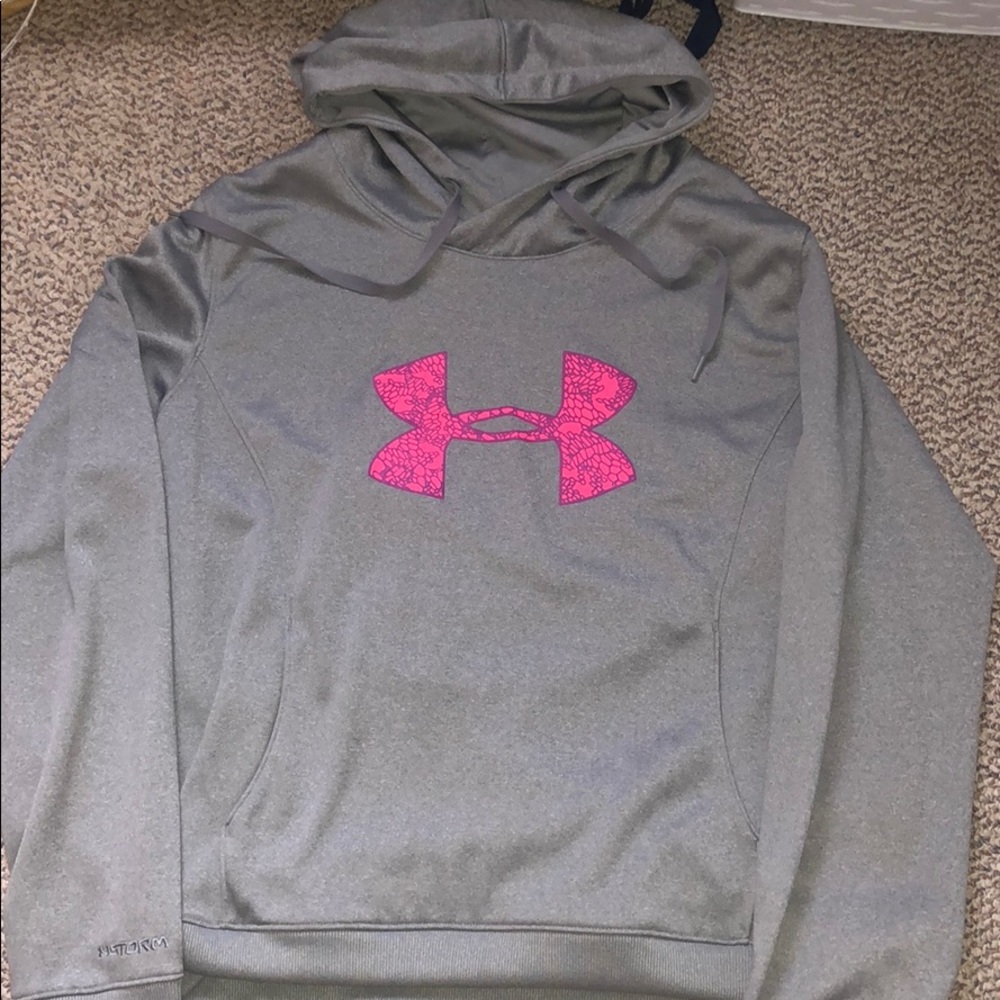 Grey Under Armour Hoodie